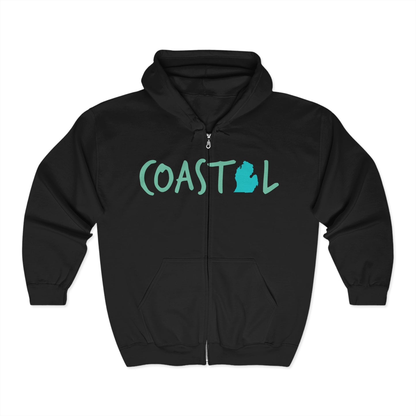 Coastal Michigan Unisex Heavy Blend™ Full Zip Hooded Sweatshirt