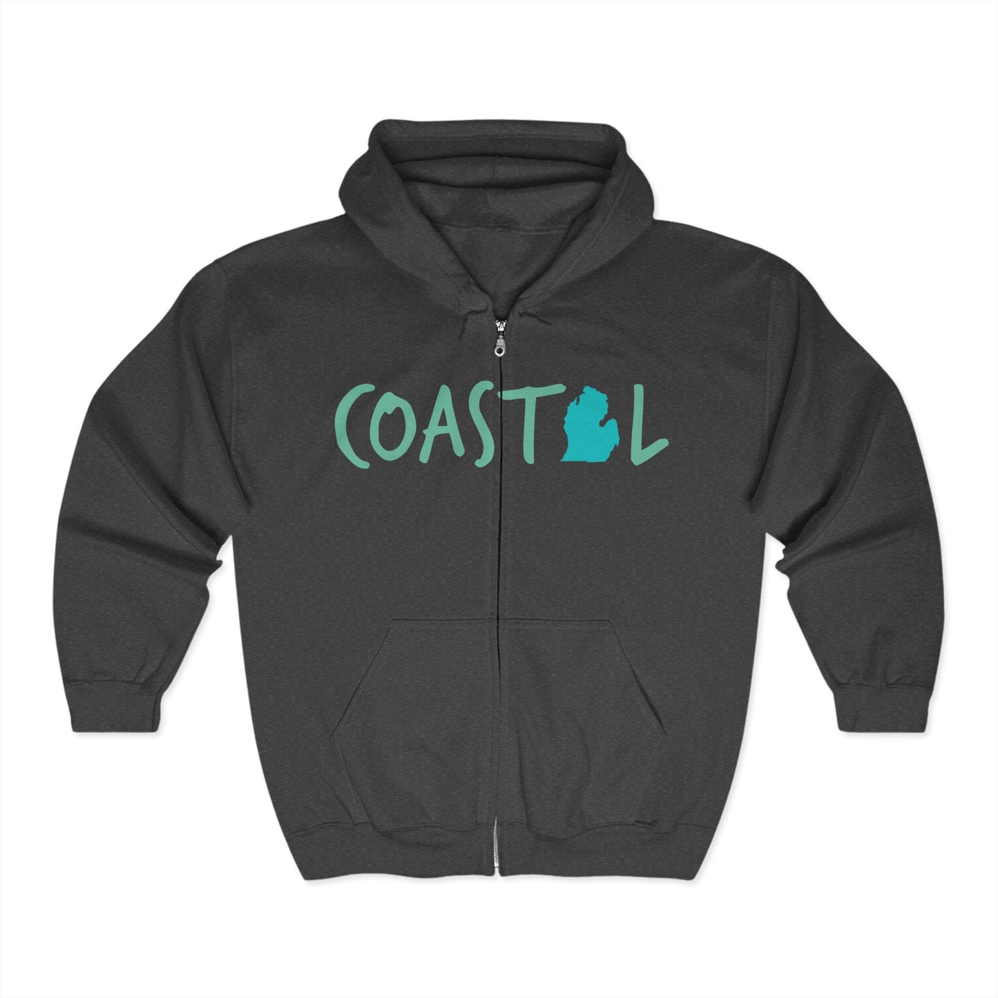 Coastal Michigan Unisex Heavy Blend™ Full Zip Hooded Sweatshirt