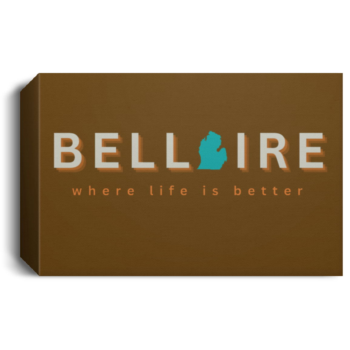 Bellaire ~Where Life is Better Deluxe Landscape Canvas