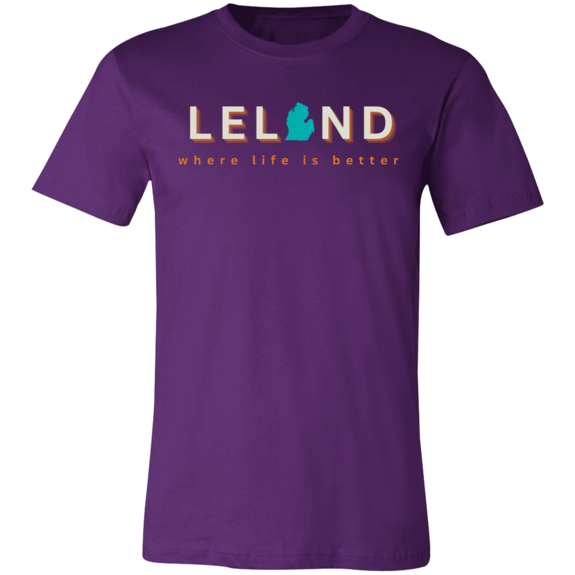 Leland ~Where Life is Better Unisex Jersey Tee