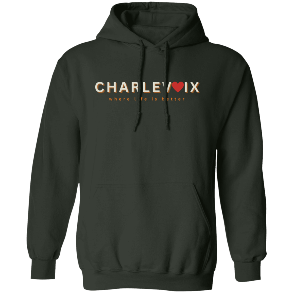 Charlevoix ~Where Life is Better Unisex Hoodie