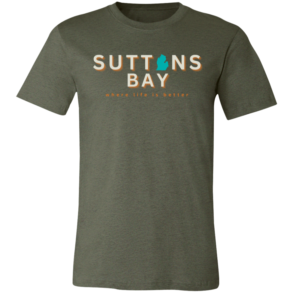 Suttons Bay ~Where Life is Better Unisex Jersey Tee