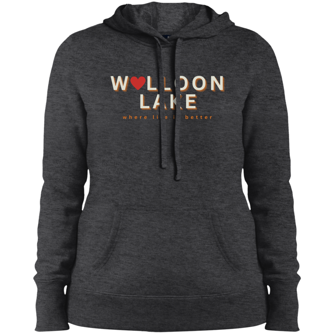 Walloon Lake ~Where Life is Better Ladies' Pullover Hoodie
