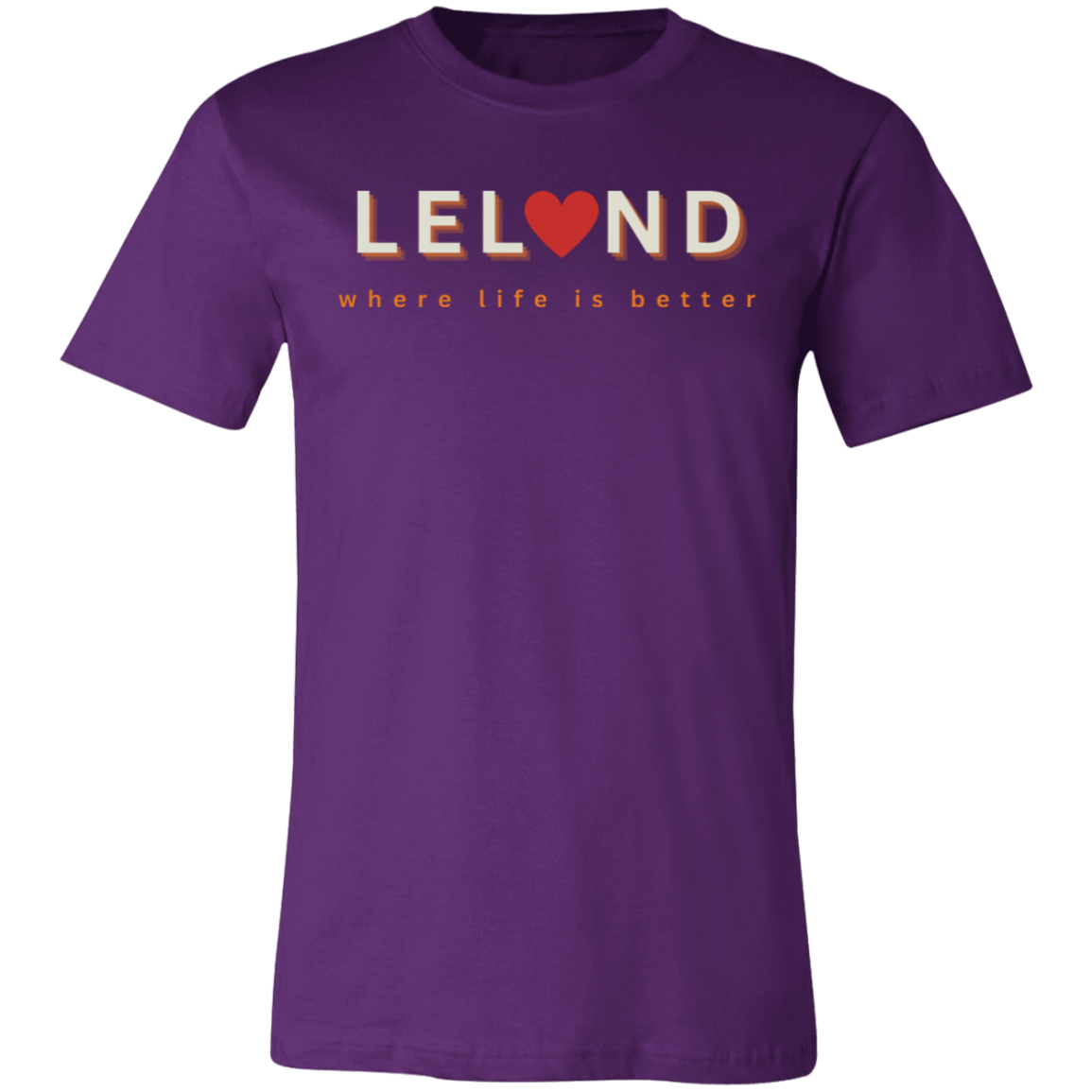 Leland ~Where Life is Better Unisex Jersey Tee