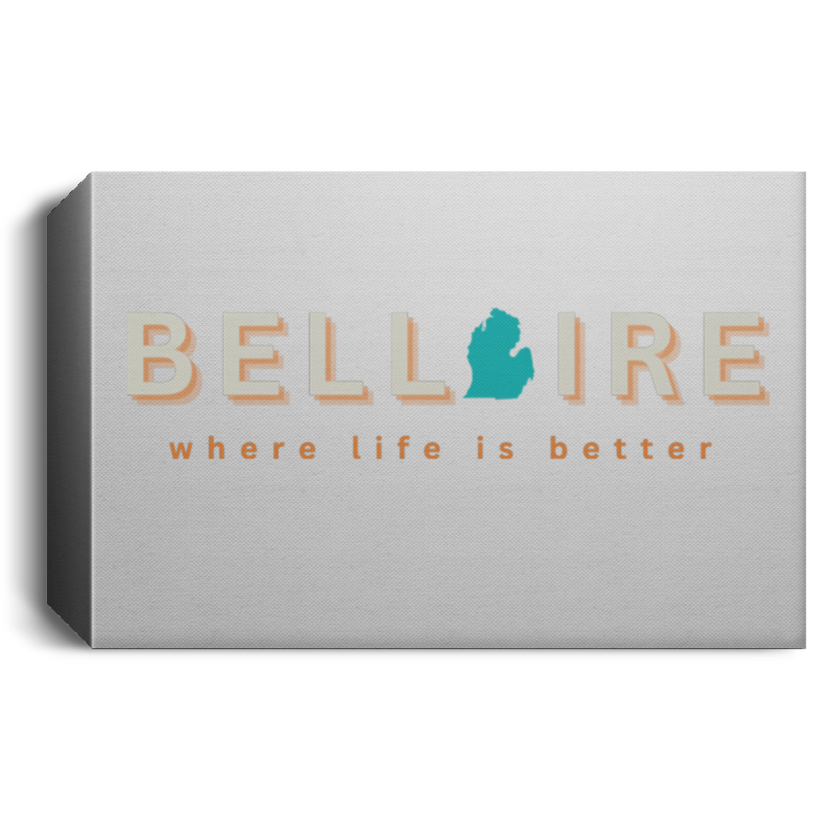 Bellaire ~Where Life is Better Deluxe Landscape Canvas