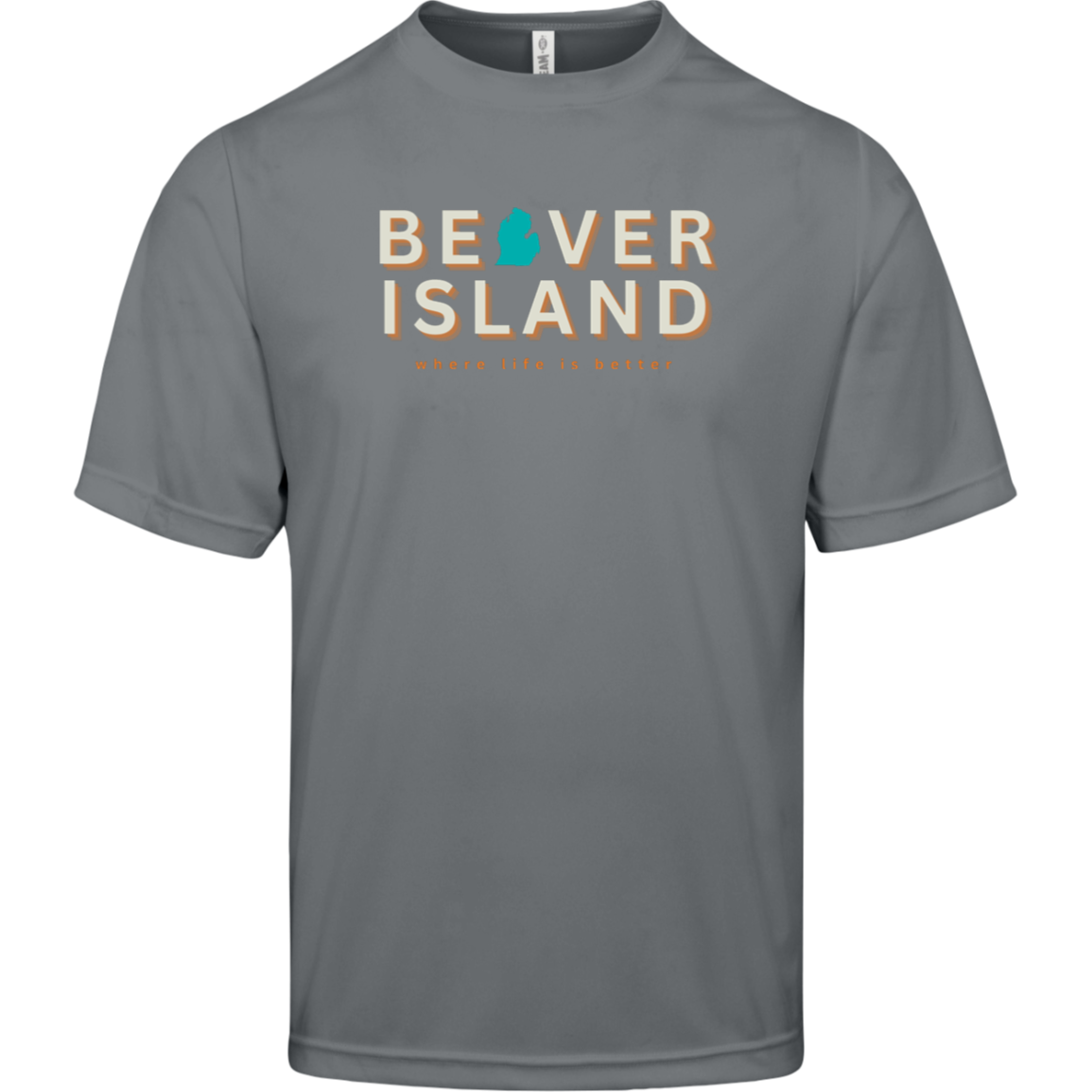 Beaver Island~Where Life is Better Men's Performance Tee