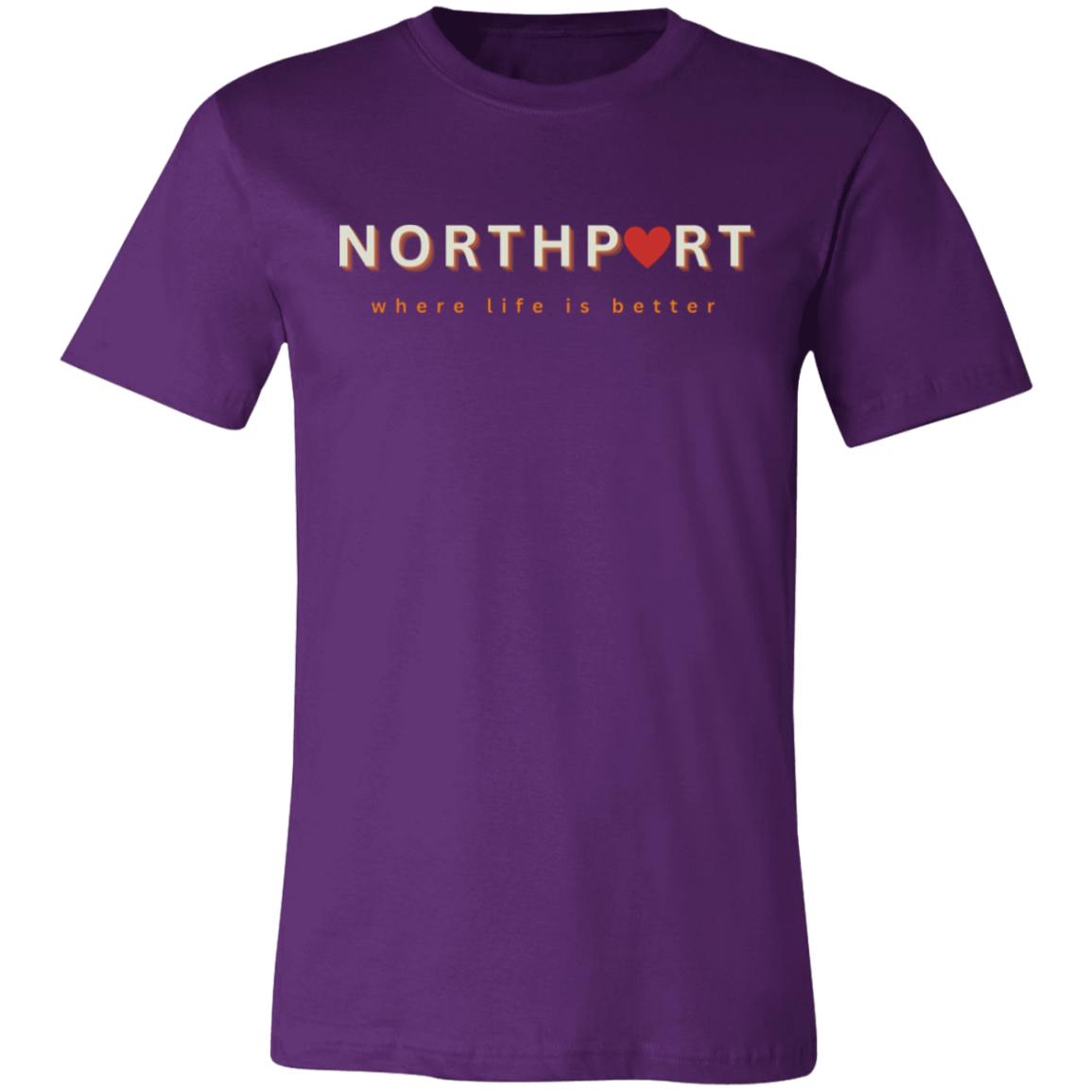Northport ~Where Life is Better Unisex Jersey Tee
