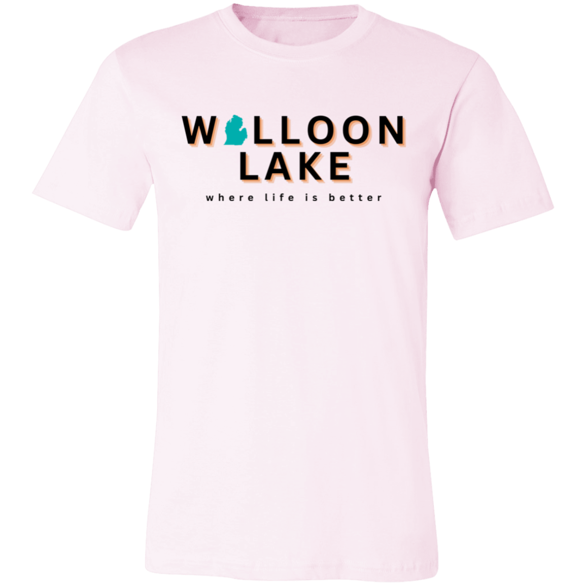 Walloon Lake ~Where Life is Better Unisex Jersey Tee