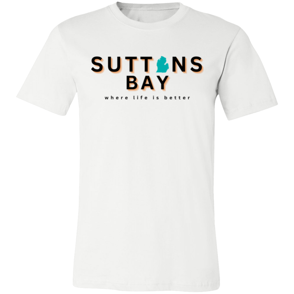Suttons Bay ~Where Life is Better Unisex Jersey Tee
