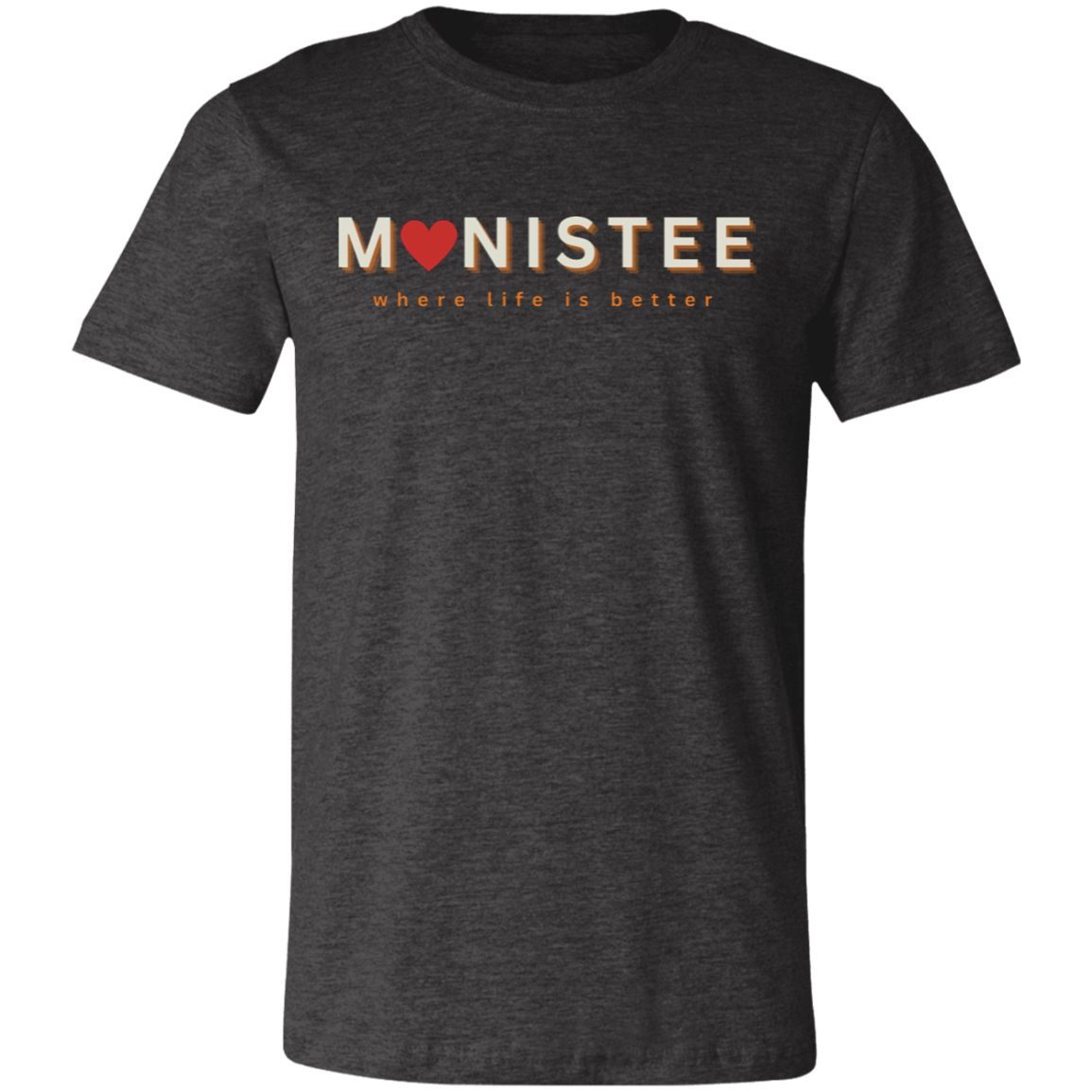 Manistee ~Where Life is Better Unisex Jersey Tee