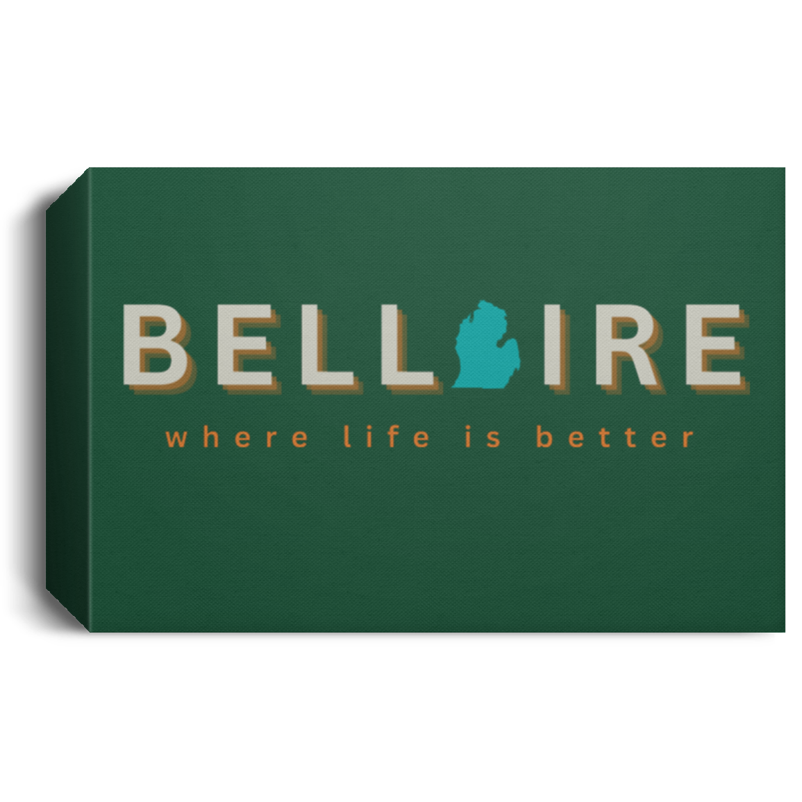 Bellaire ~Where Life is Better Deluxe Landscape Canvas