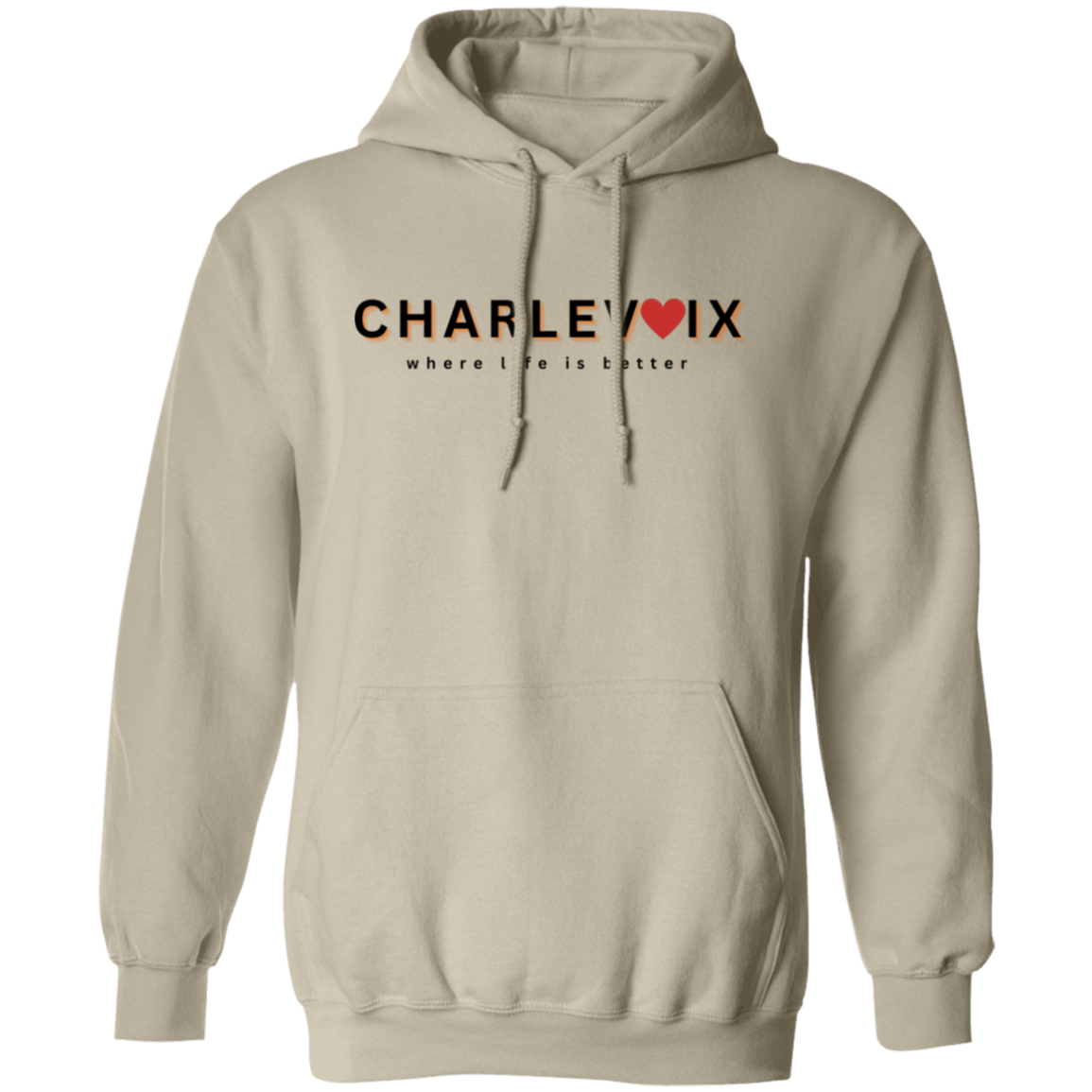 Charlevoix ~Where Life is Better Unisex Hoodie