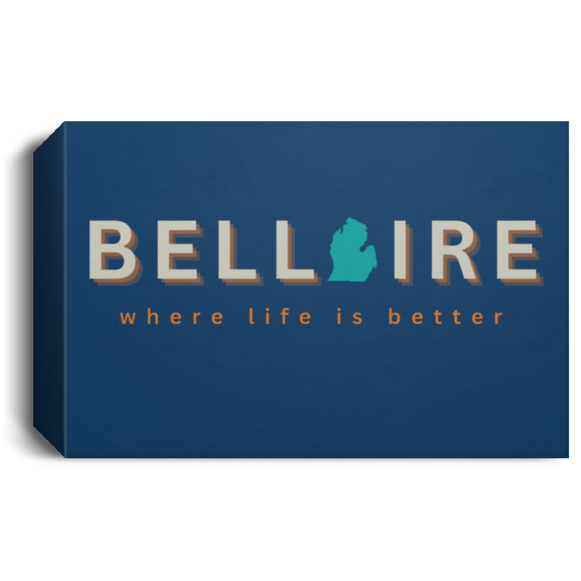 Bellaire ~Where Life is Better Deluxe Landscape Canvas