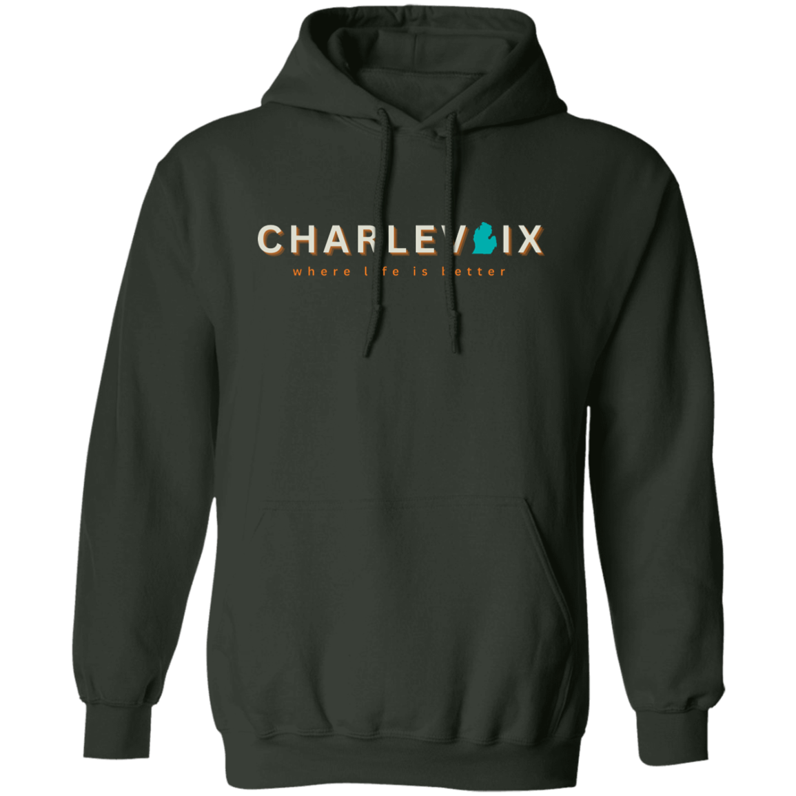 Charlevoix ~Where Life is Better Unisex Hoodie