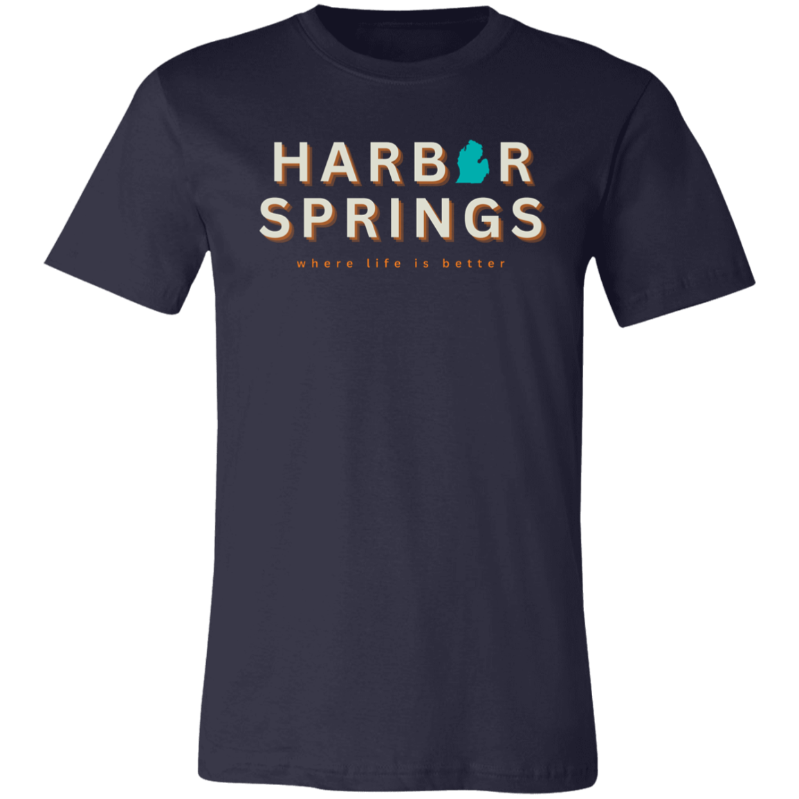 Harbor Spring ~Where Life is Better Unisex Jersey Tee