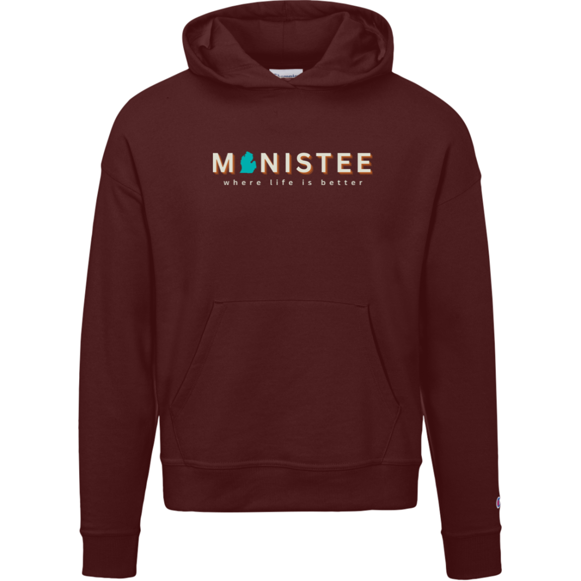 Manistee~Where Life is Better Women's Beachcomber Hoodie