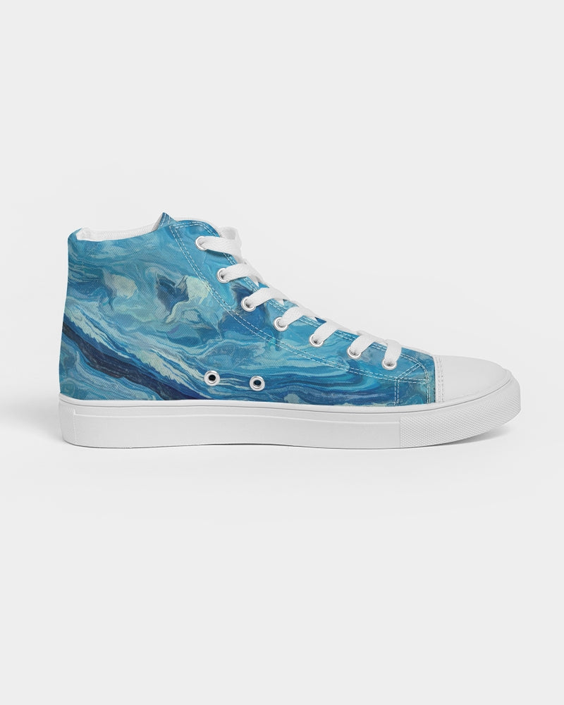 Leland Blue Treasures Women's Hightop Canvas Shoe