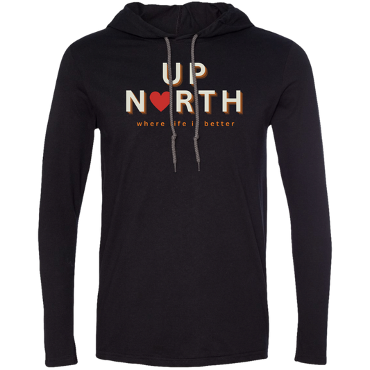 Up North~Where Life is Better Super-Lite Unisex Hoodie