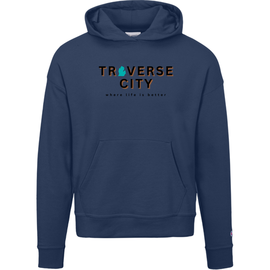 Traverse City~Where Life is Better Women's Beachcomber Hoodie