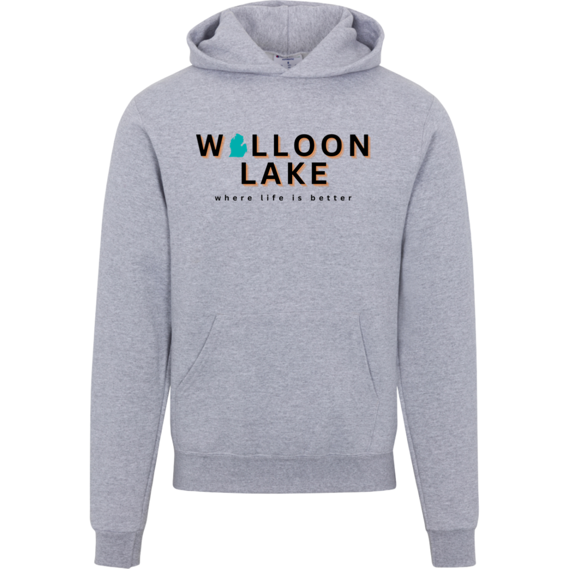 Walloon Lake~Where Life is Better Men's Beachcomber Hoodie