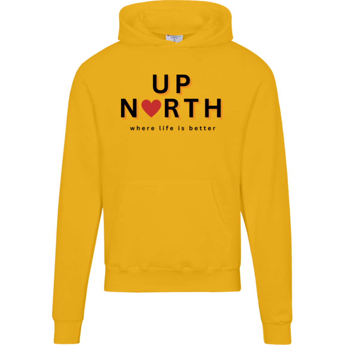 Up North~Where Life is Better Men's Beachcomber Hoodie