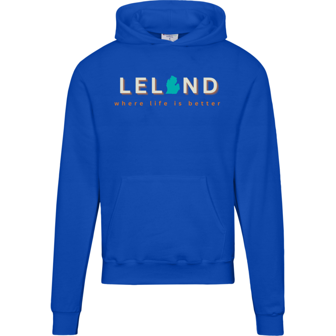 Leland~Where Life is Better Men's Beachcomber Hoodie