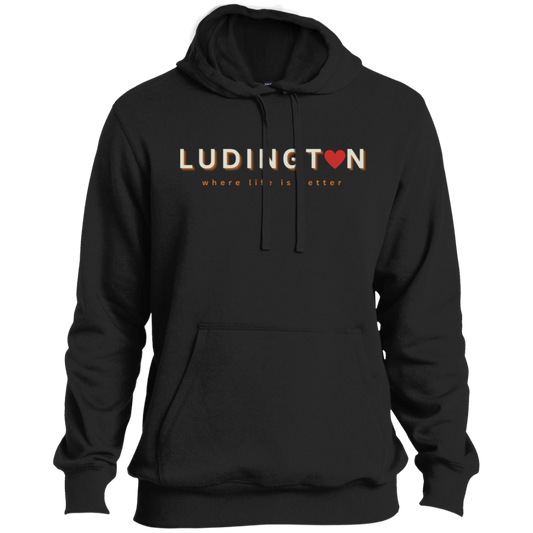 Ludington ~Where Life is Better Men's Beachcomber Hoodie