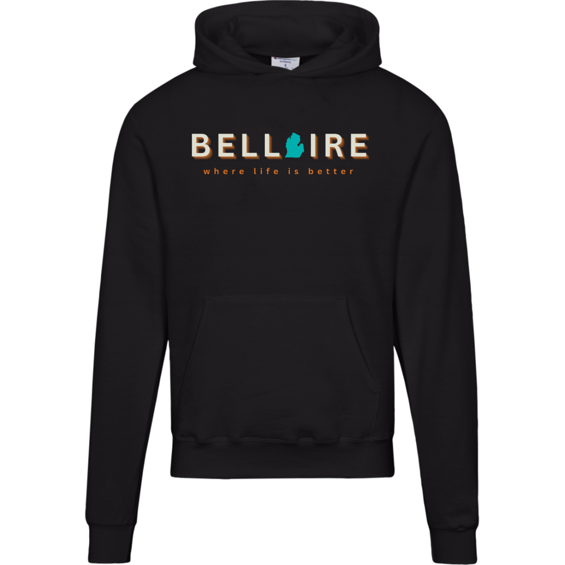 Bellaire~Where Life is Better Beachcomber Hoodie