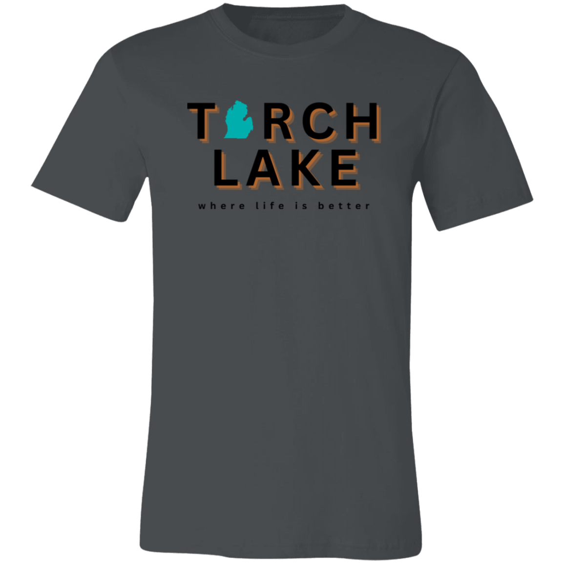 Torch Lake ~Where Life is Better  Unisex Jersey Tee