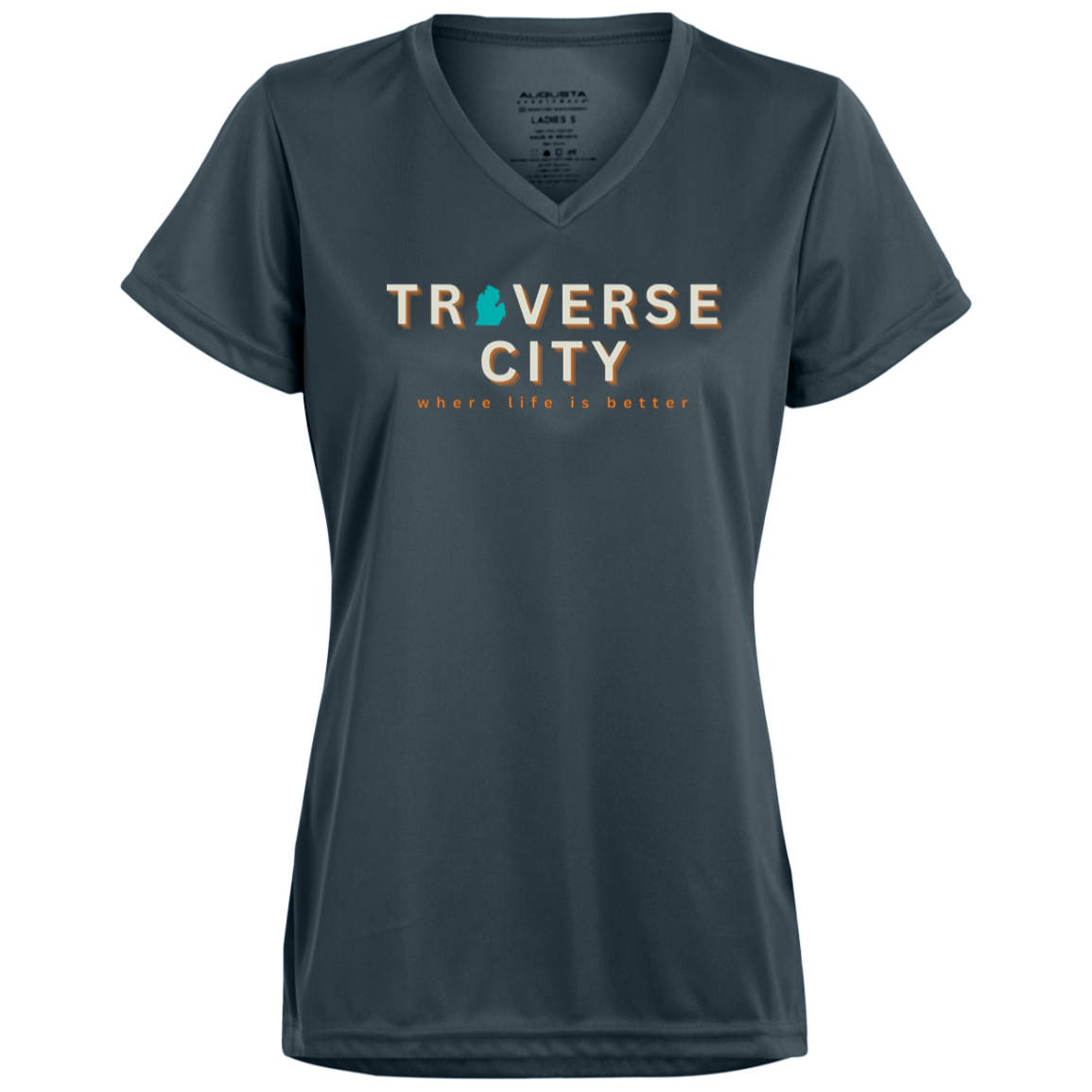 Traverse City ~Where Life is Better Ladies’ Performance Tee