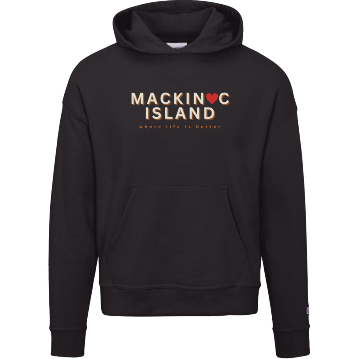 Mackinac Island~Where Life is Better Women's Beachcomber Hoodie