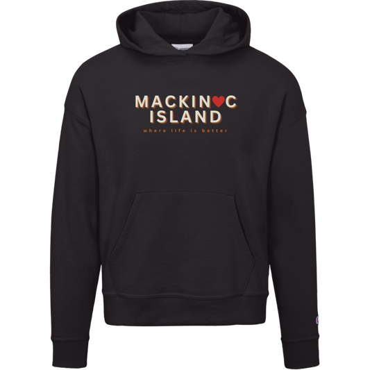 Mackinac Island~Where Life is Better Women's Beachcomber Hoodie