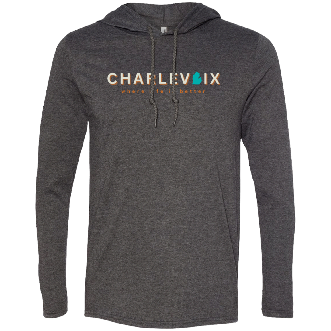 Charlevoix~Where Life is Better Super-Lite Unisex Hoodie