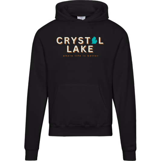 Crystal Lake~Where Life is Better Men's Beachcomber Hoodie