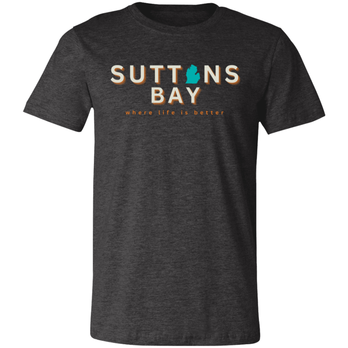 Suttons Bay ~Where Life is Better  Unisex Jersey Tee