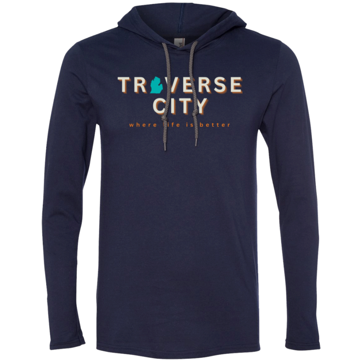 Traverse City~Where Life is Better Super-Lite Unisex Hoodie