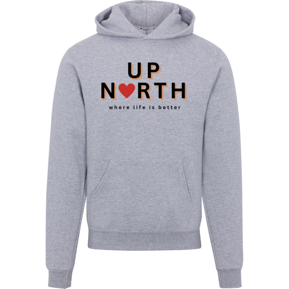 Up North~Where Life is Better Men's Beachcomber Hoodie