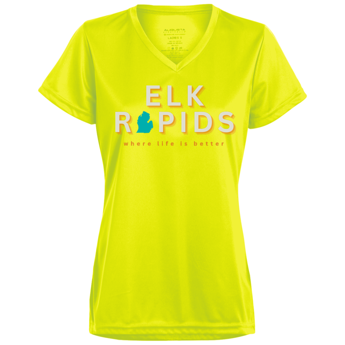 Elk Rapids ~Where Life is Better  Ladies’ Performance Tee