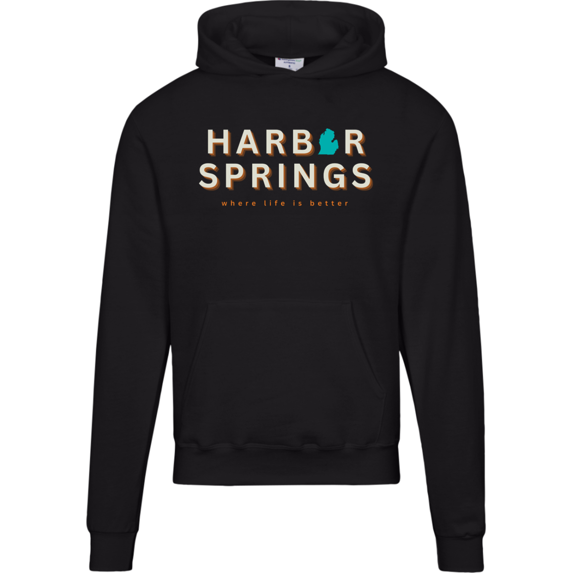 Harbor Springs~Where Life is Better Men's Beachcomber Hoodie