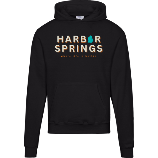 Harbor Springs~Where Life is Better Men's Beachcomber Hoodie