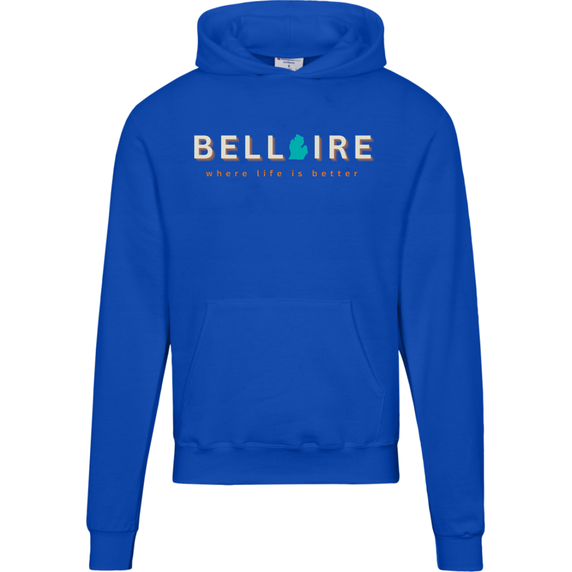 Bellaire~Where Life is Better Beachcomber Hoodie