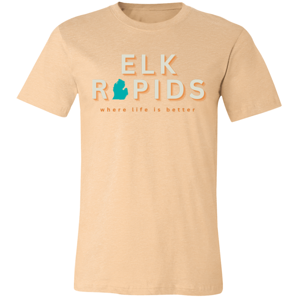 Elk Rapids ~Where Life is Better Unisex Jersey Tee