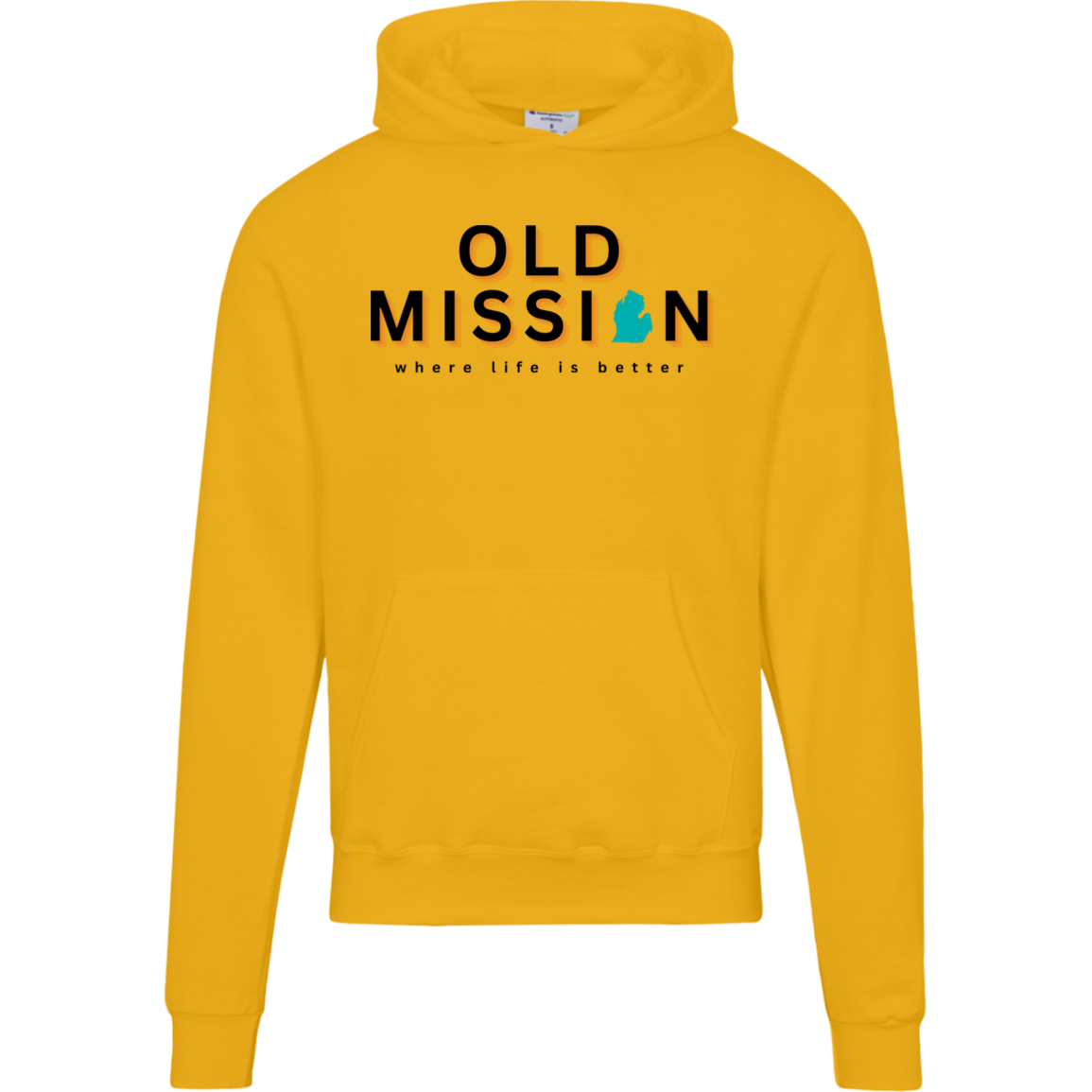 Old Mission~Where Life is Better Men's Beachcomber Hoodie