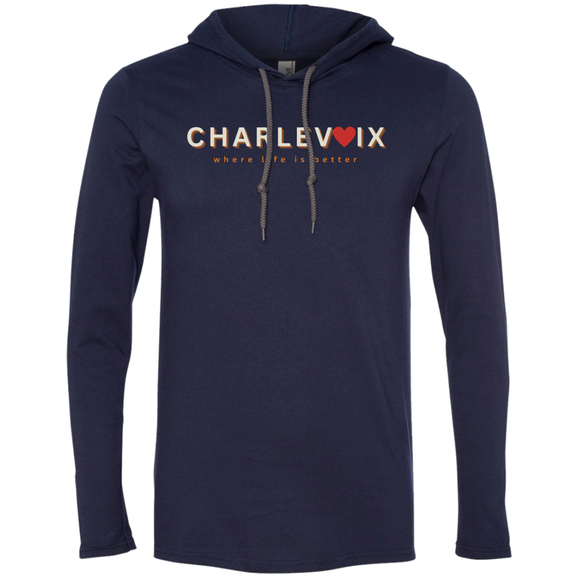 Charlevoix-Where Life is Better Super-Lite Unisex Hoodie