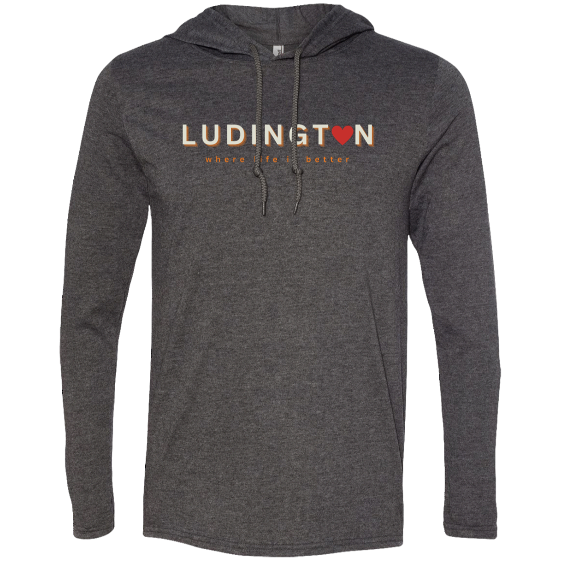 Ludington~Where Life is Better Super-Lite Unisex Hoodie