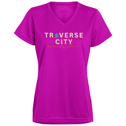 Traverse City ~Where Life is Better Ladies’ Performance Tee