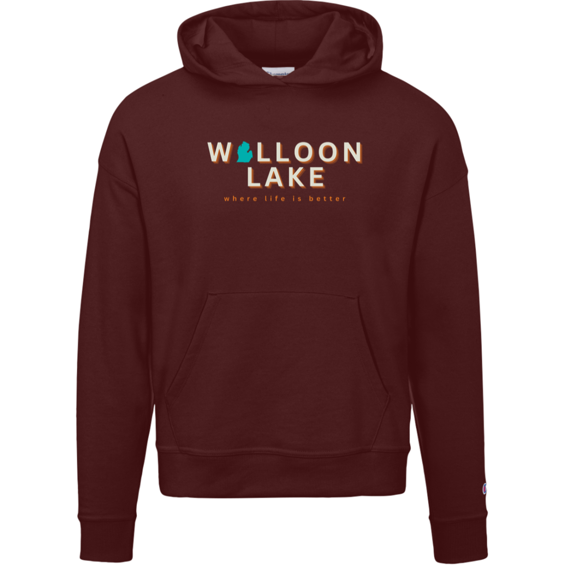 Walloon Lake~Where Life is Better Women's Beachcomber Hoodie