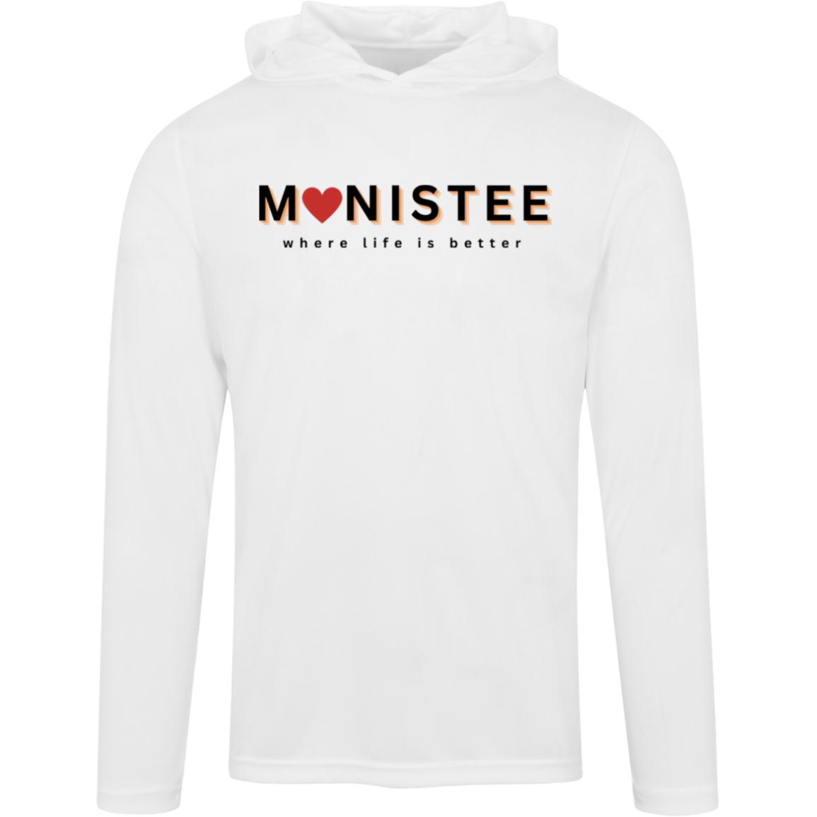 Manistee~Where Life is Better Men's Super-Lite PerformanceUnisex Hoodie