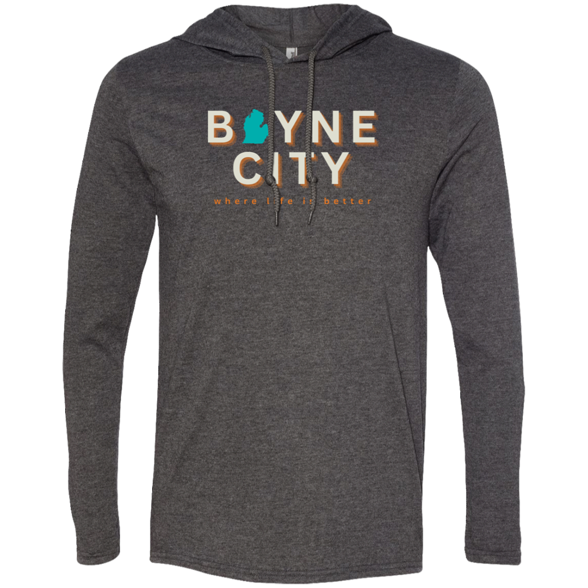 Boyne City~Where Life is Better Super-Lite Unisex Hoodie