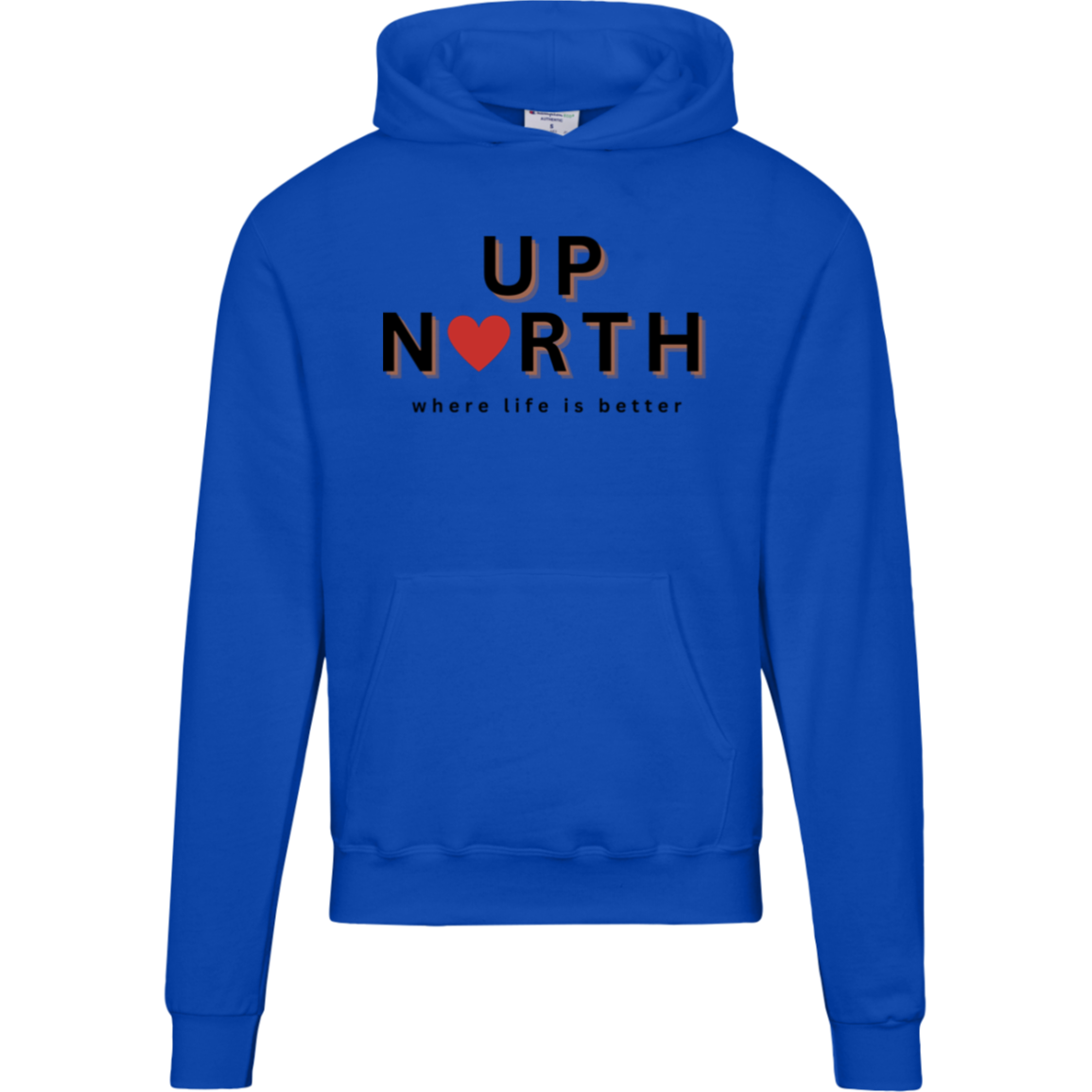 Up North~Where Life is Better Men's Beachcomber Hoodie